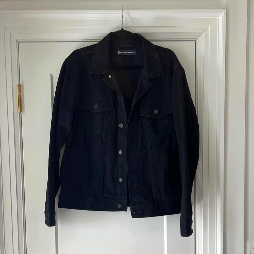 Everlane Men’s Denim Black Jacket